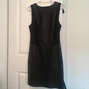 Theory leather dress size 4